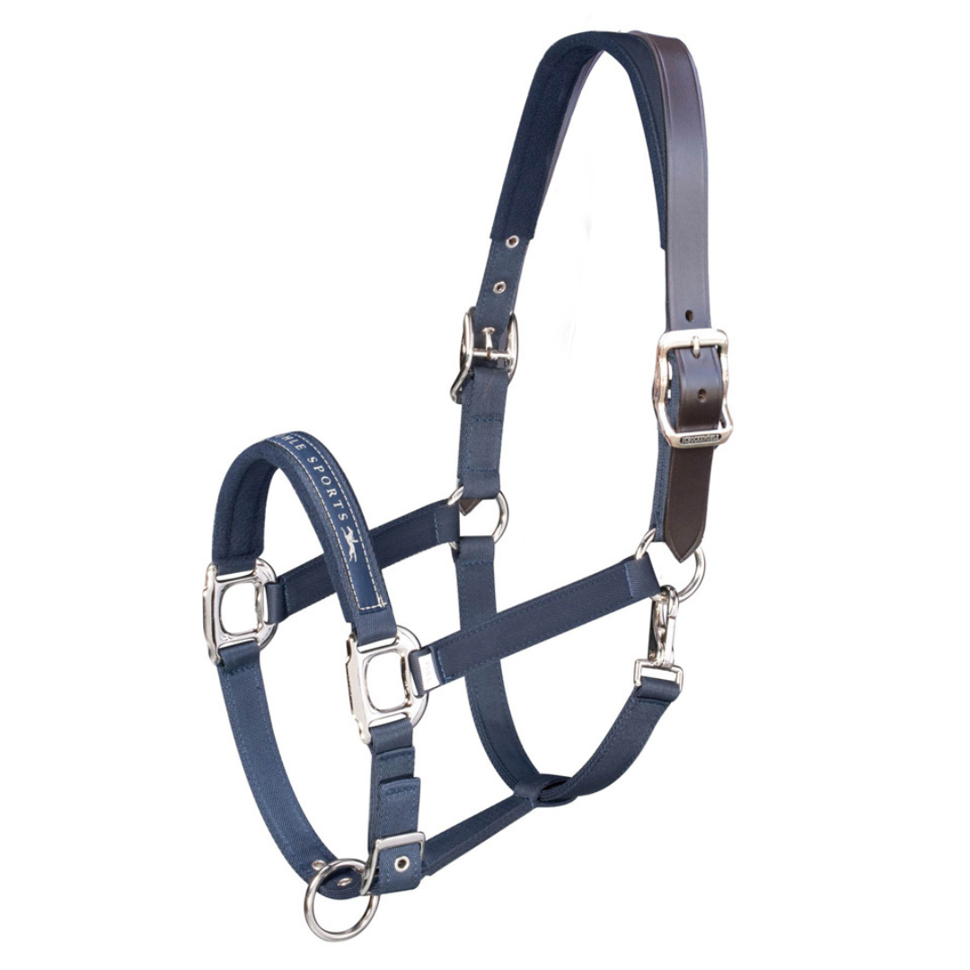 Schockemohle Memphis Breakaway Headcollar in Navy