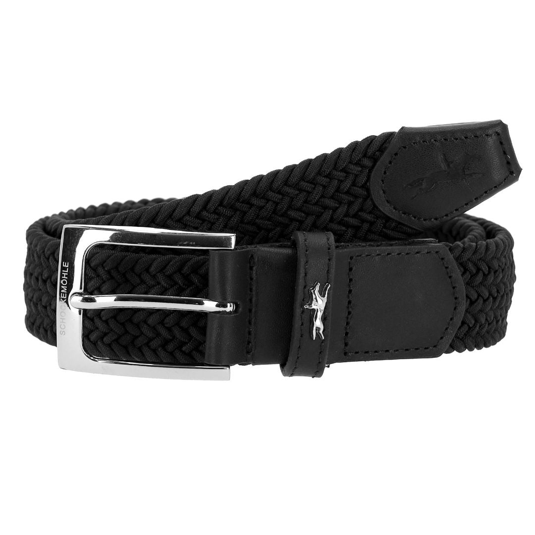 Schockemohle Sporty Logo Belt III in Black