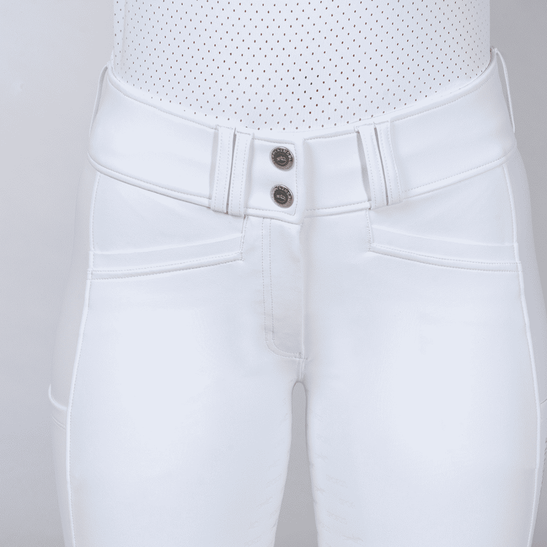 Schockemohle Women's SP Carola Pro KP Style Breeches in Optical White