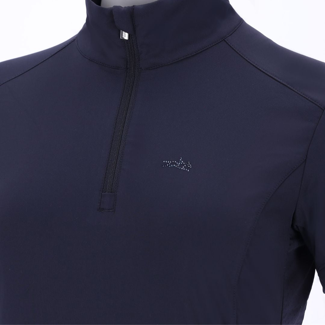 Schockemohle Women's SP Amara Style Riding Shirt in Dark Navy