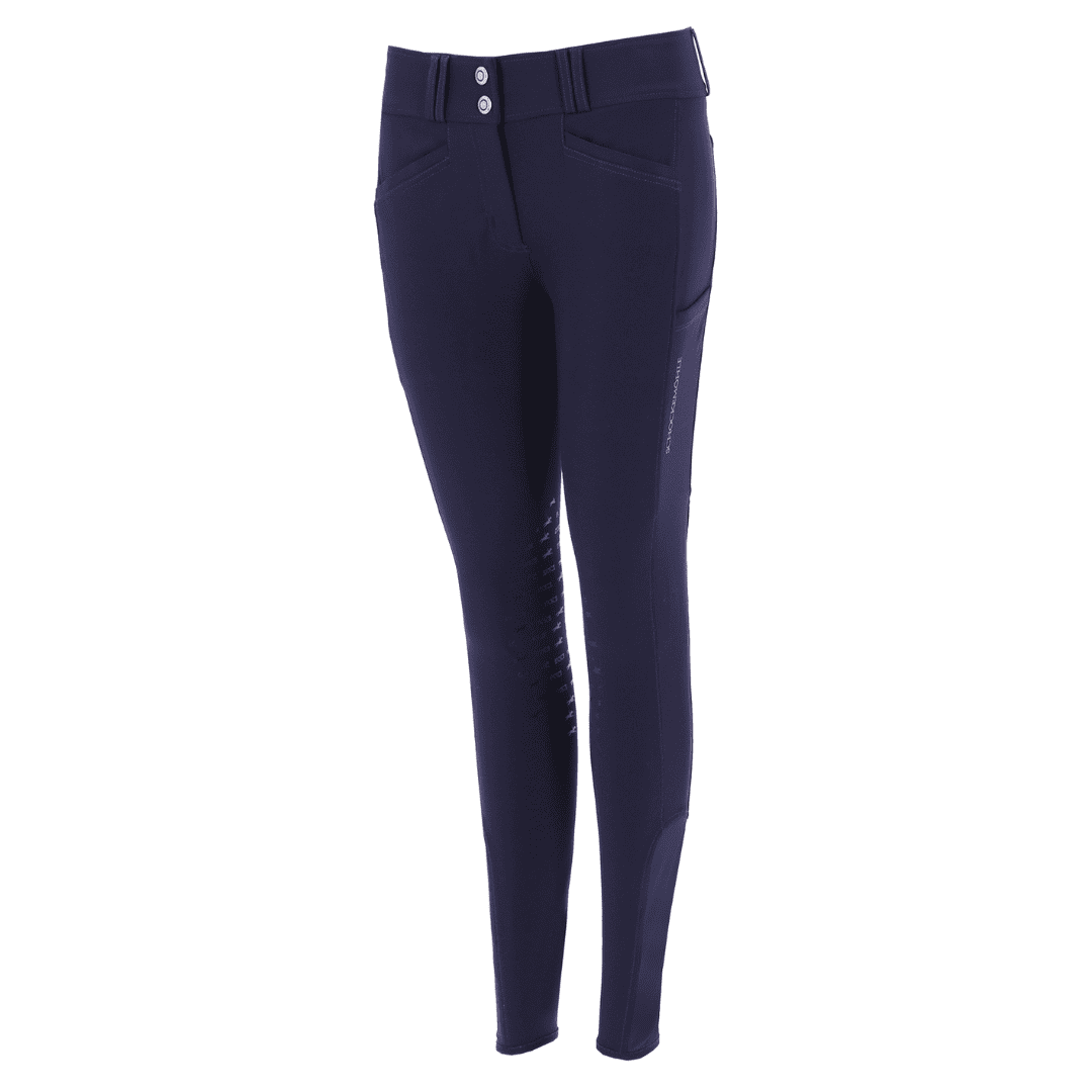 Schockemohle Women's SP Carola KP Style Breeches in Dark Navy