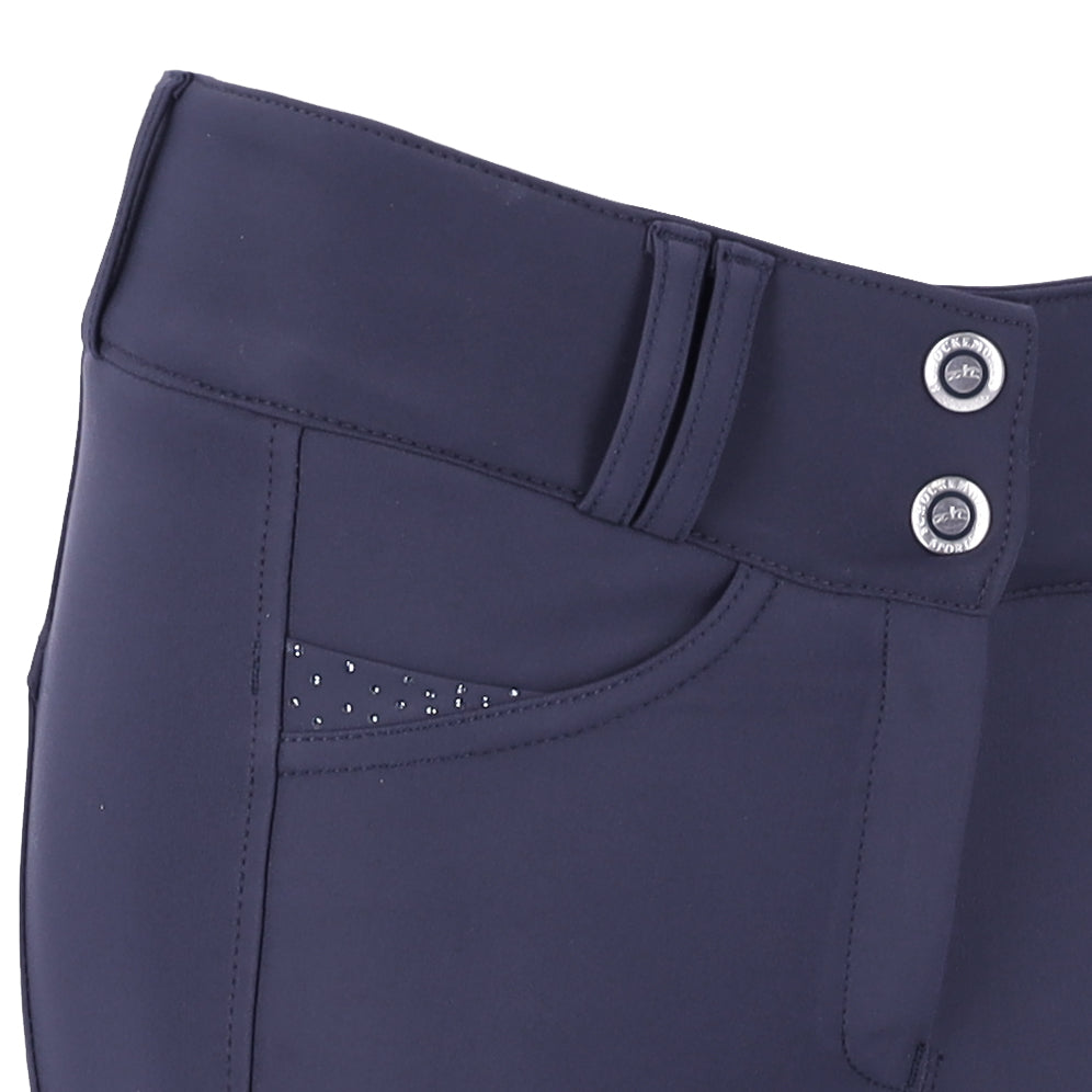 Schockemohle Women's SP Noelle Full Seat Breeches  in Dark Blue
