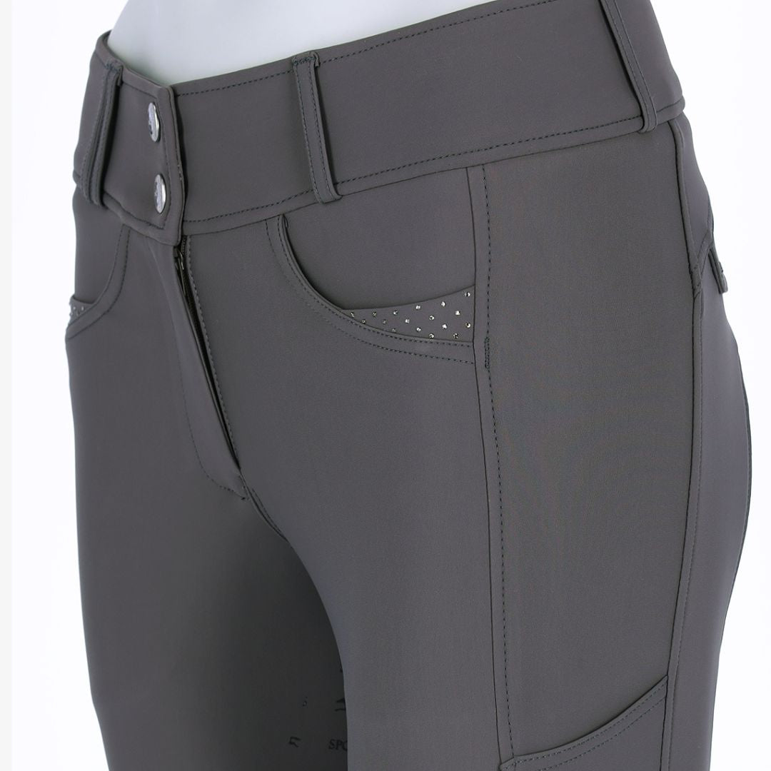 Schockemohle Women's SP Noelle Full Seat Breeches in Dusty Chocolate