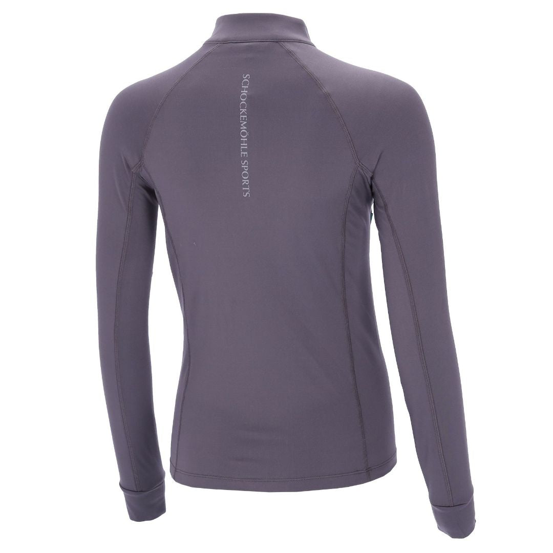 Schockemohle Women's Winter Page Riding Shirt in Dusty Chocolate