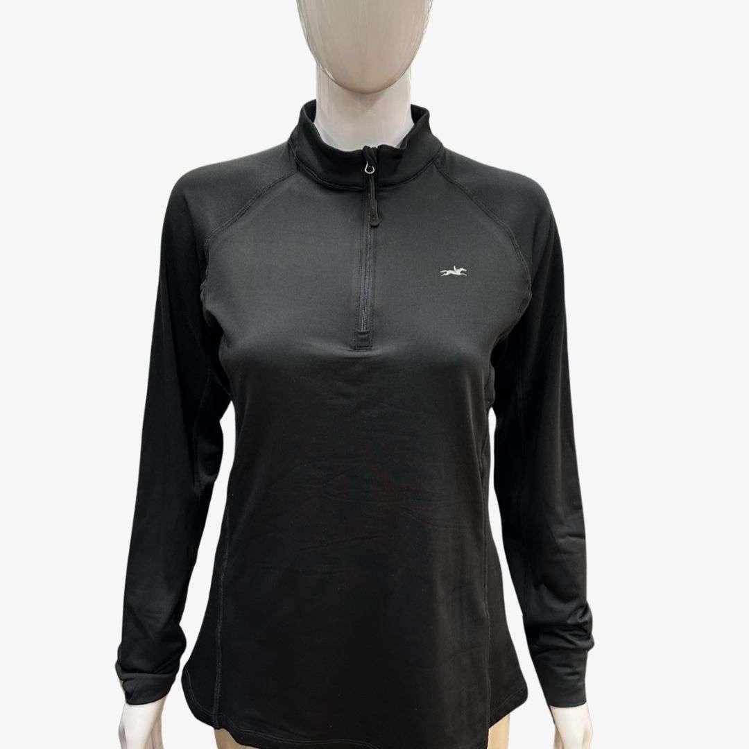 Schockemohle Women's Winter Page Riding Shirt in Dark Grey