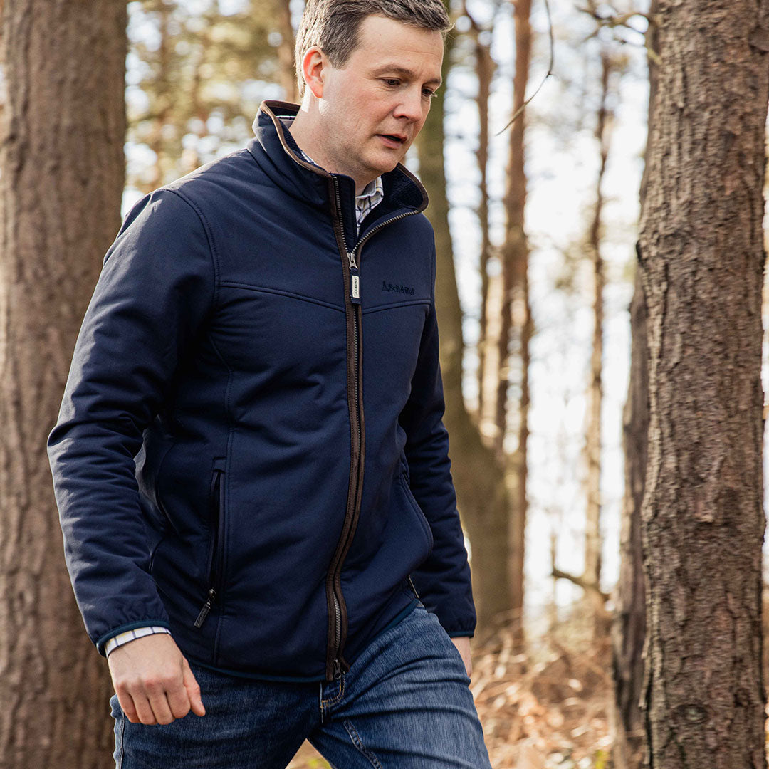 Schoffel Men's Burrough Jacket in Navy