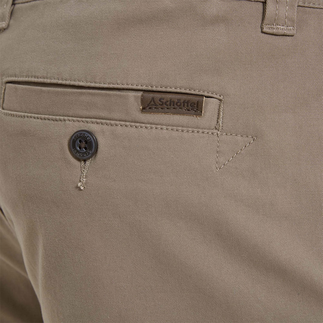 Schoffel Men's Paul Short in Dark Sand