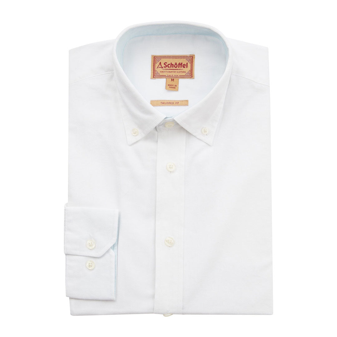 Schoffel Men's Titchwell Tailored Shirt in White