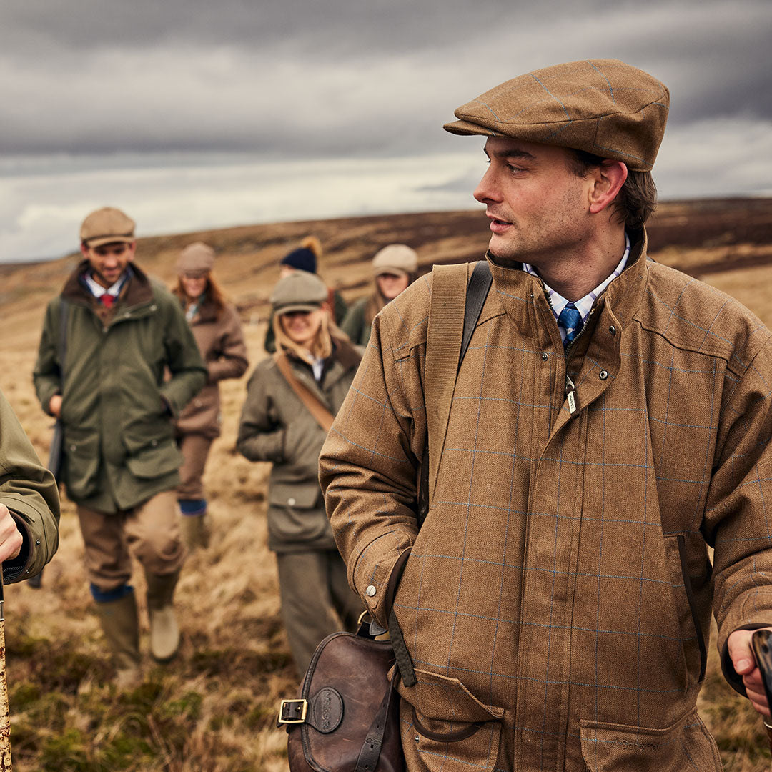Schoffel Tweed Classic Cap in Corry Tweed