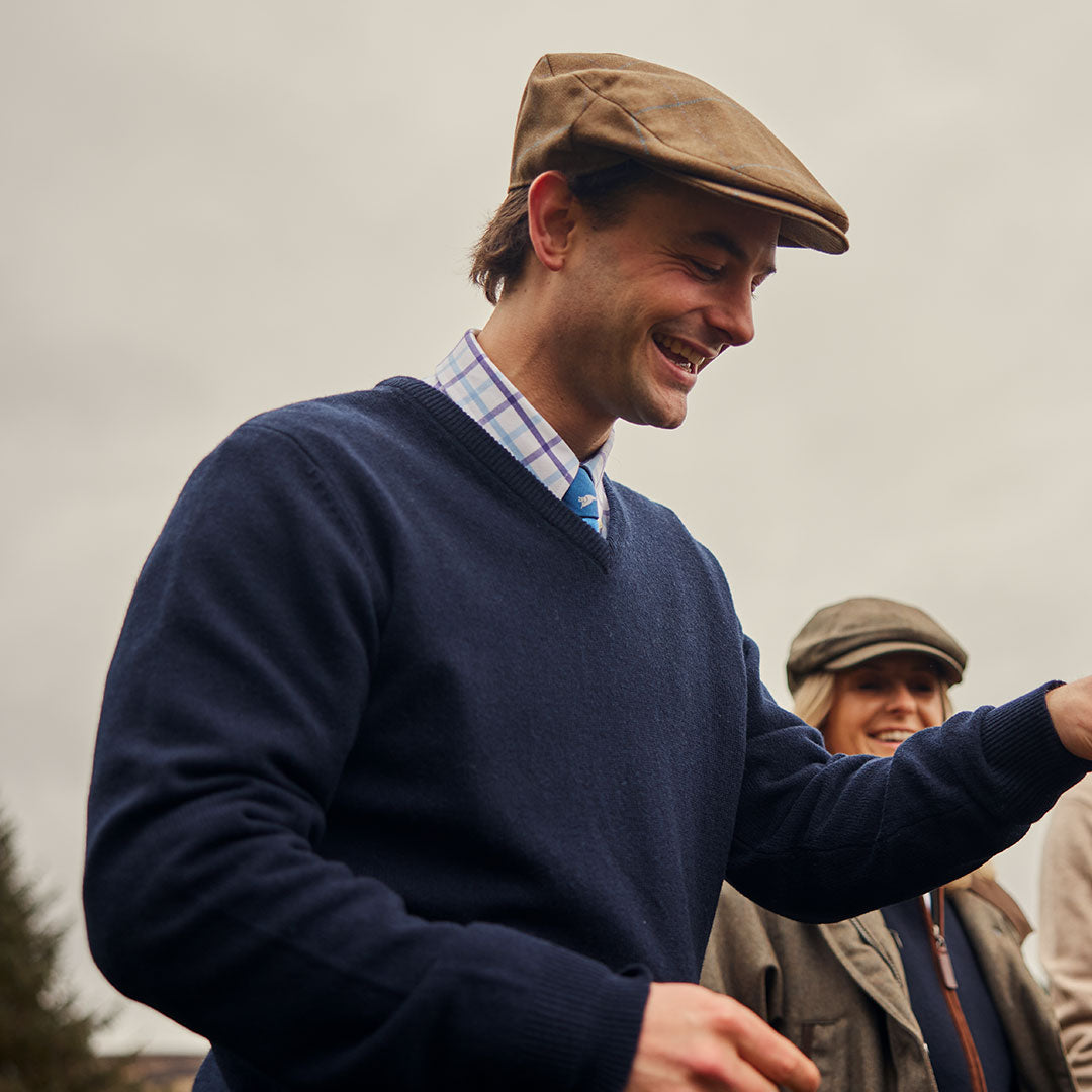 Schoffel Tweed Classic Cap in Corry Tweed