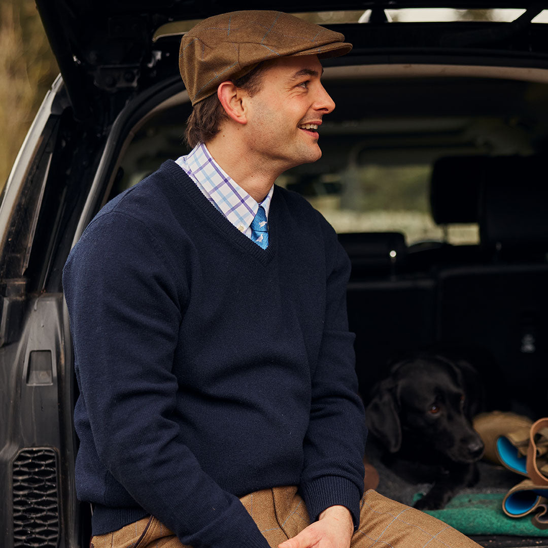 Schoffel Tweed Classic Cap in Corry Tweed