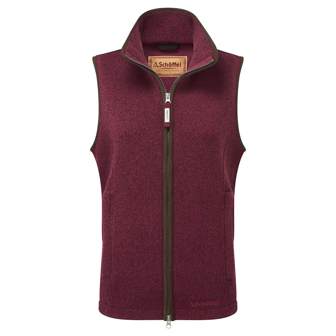 Schoffel Women's Ashton Gilet in Mulberry