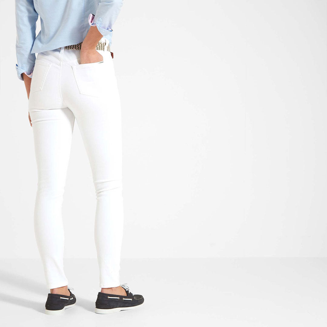 Schoffel Women's Poppy Jean in White