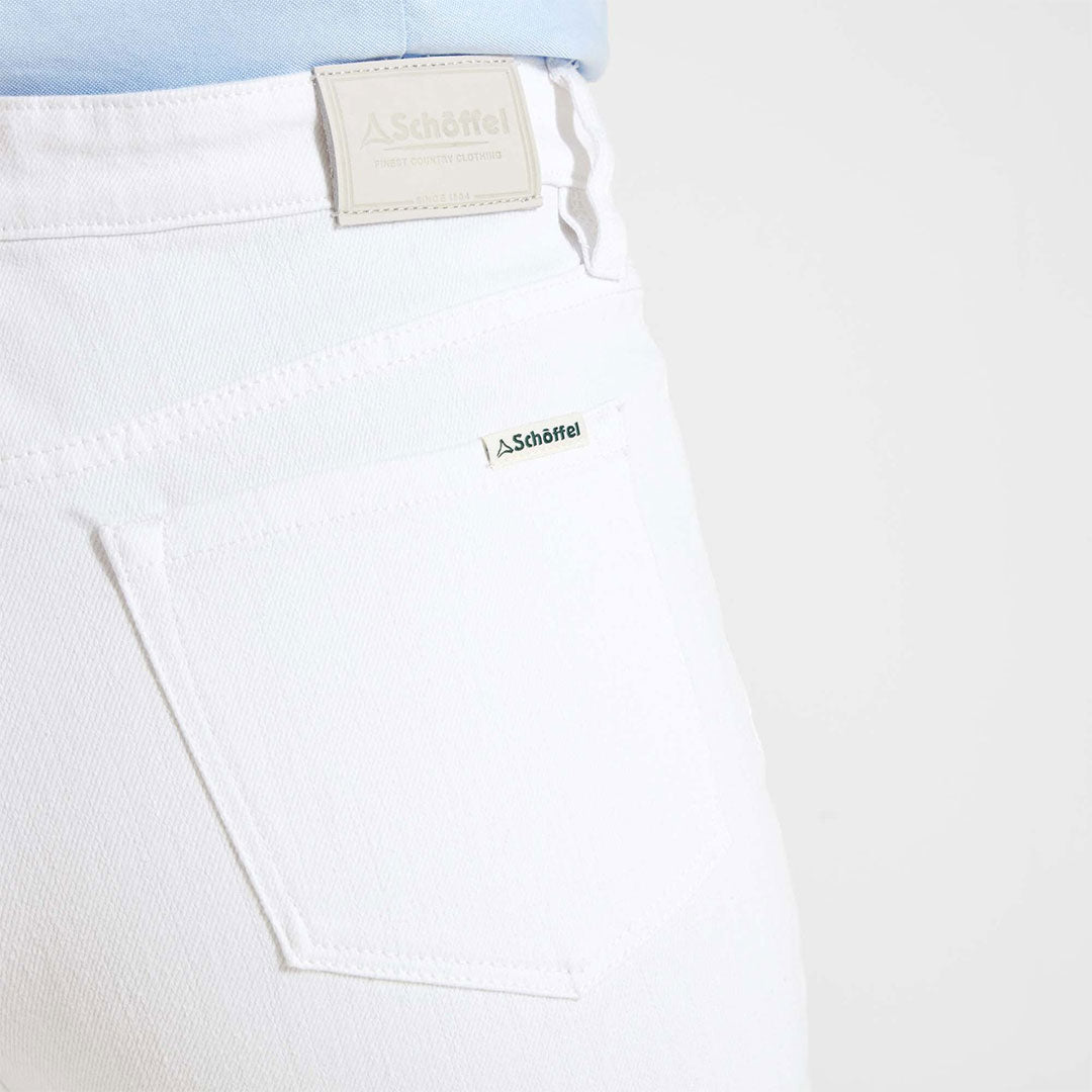 Schoffel Women's Poppy Jean in White