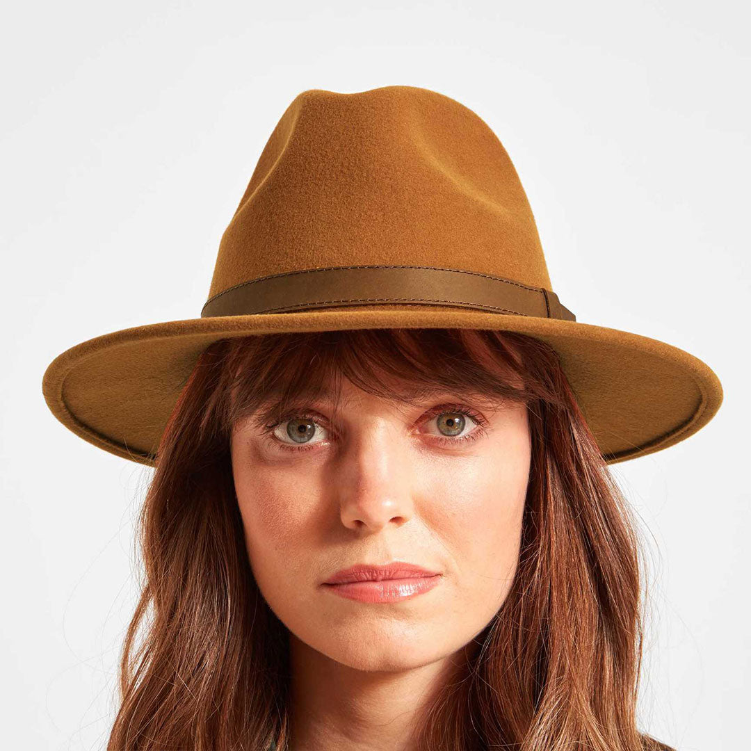 Schoffel Women's Willow Fedora in Tan