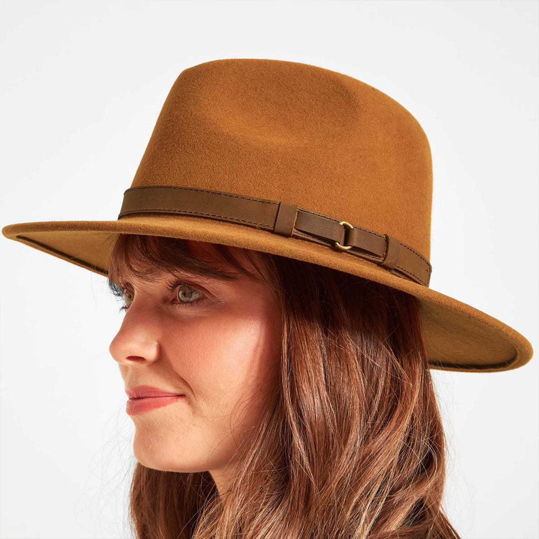 Schoffel Women's Willow Fedora in Tan