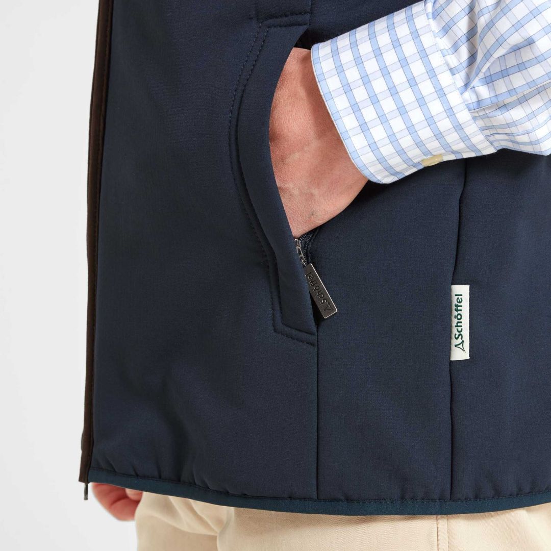 Schoffel Men's Belton Gilet in Navy