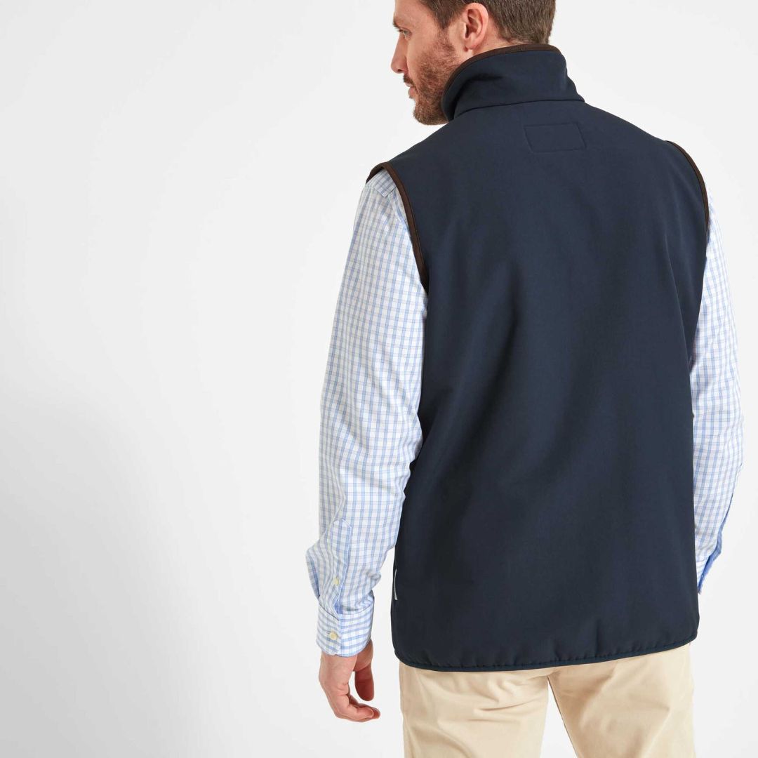 Schoffel Men's Belton Gilet in Navy