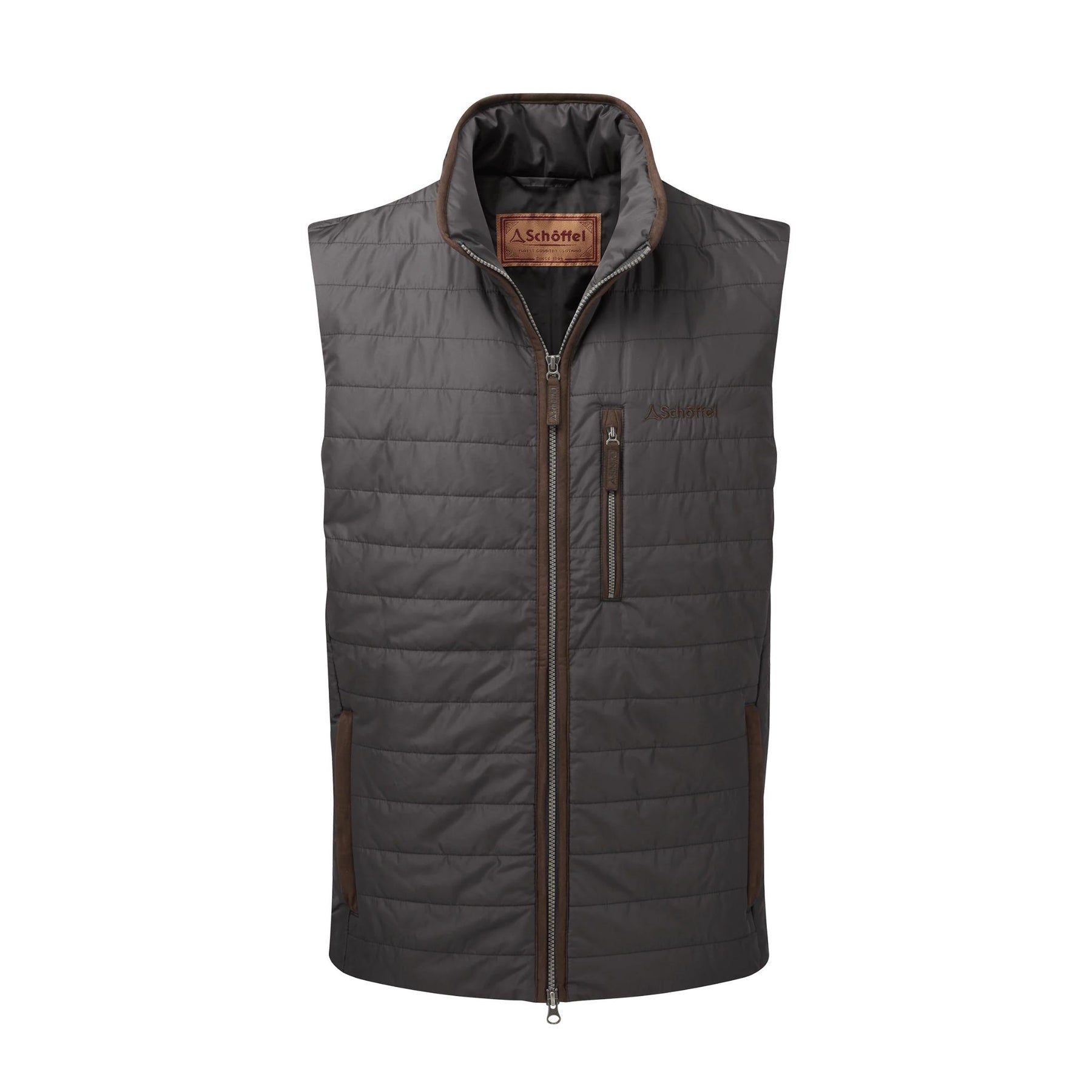 Schoffel Men's Brora Gilet in Charcoal