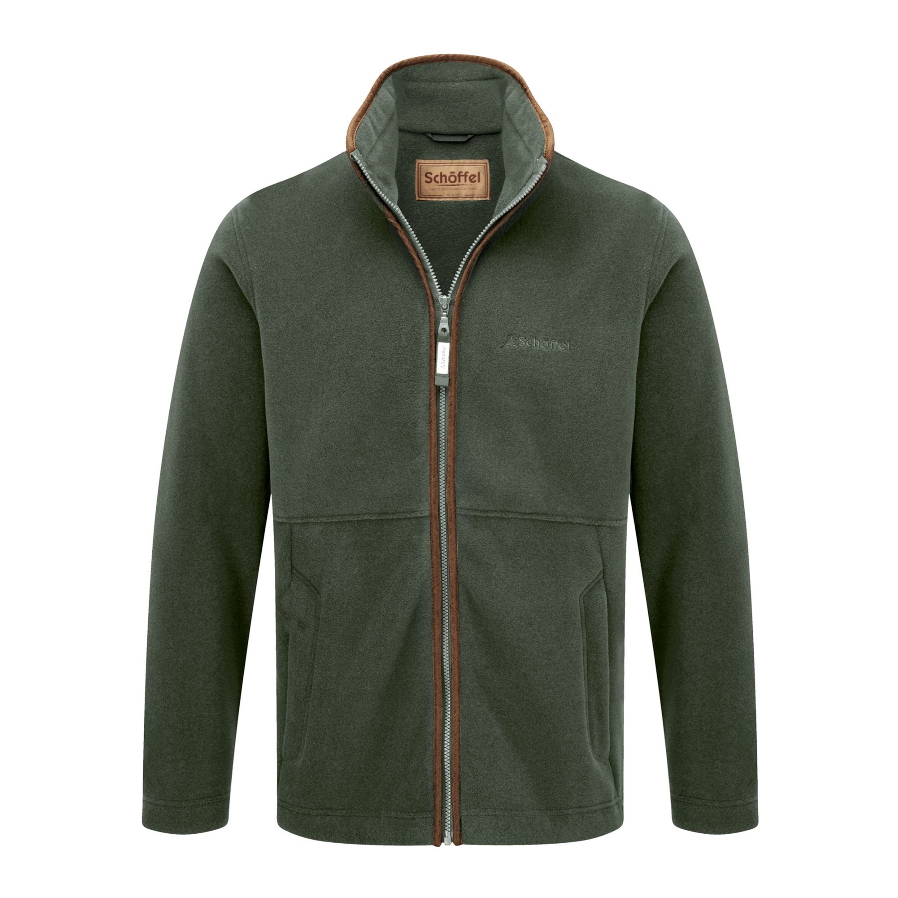 Schoffel Men's Cottesmore Fleece Jacket in Cedar Green