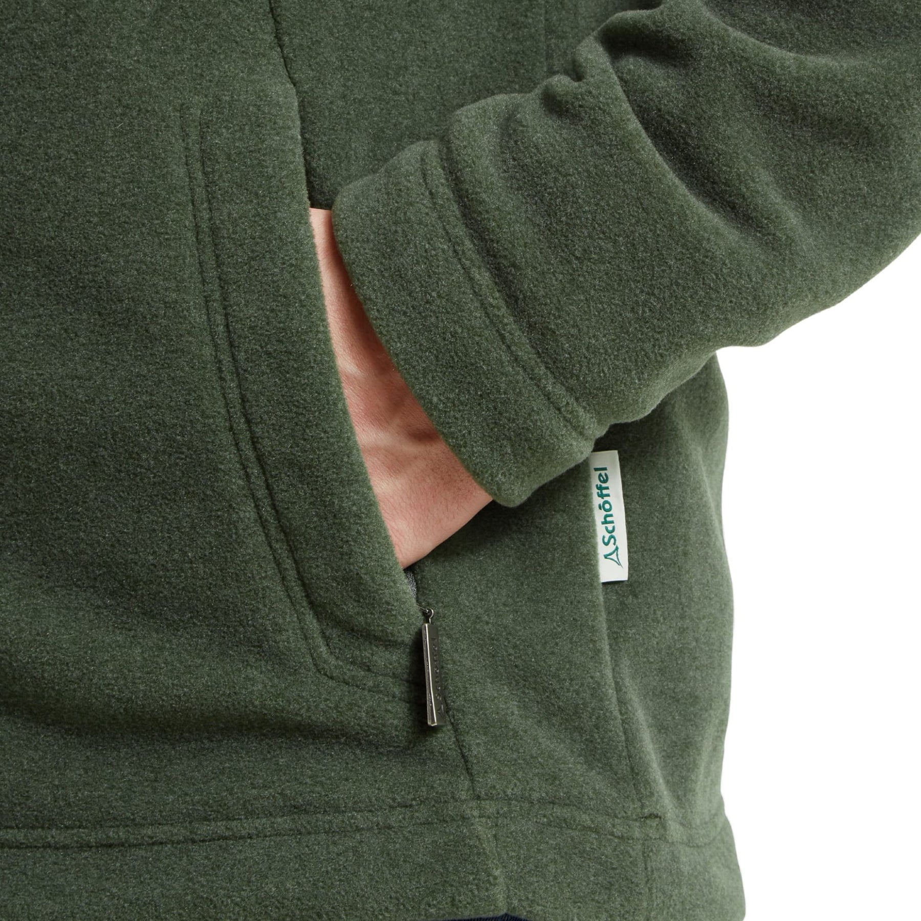 Schoffel Men's Cottesmore Fleece Jacket in Cedar Green