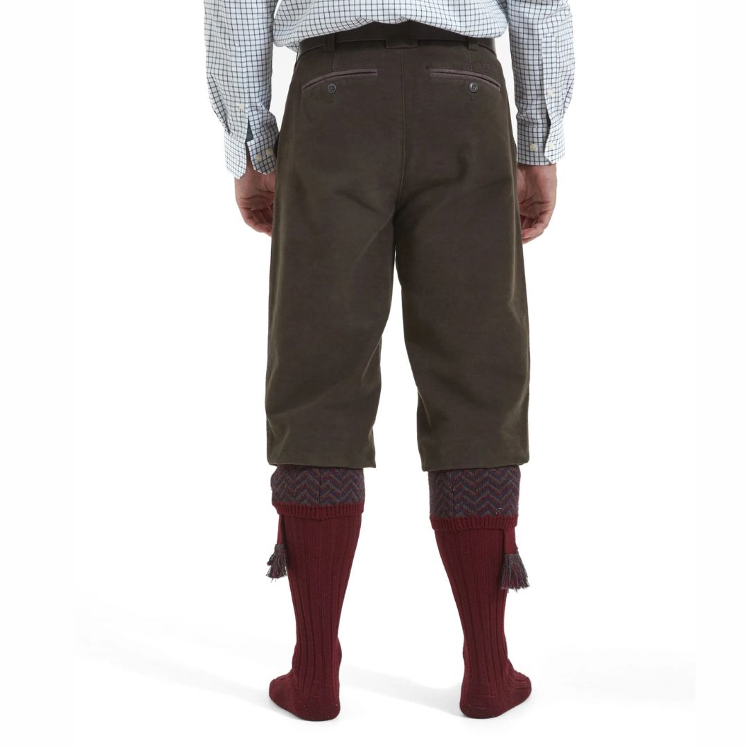 Schoffel Men's Moleskin Breeks in Forest