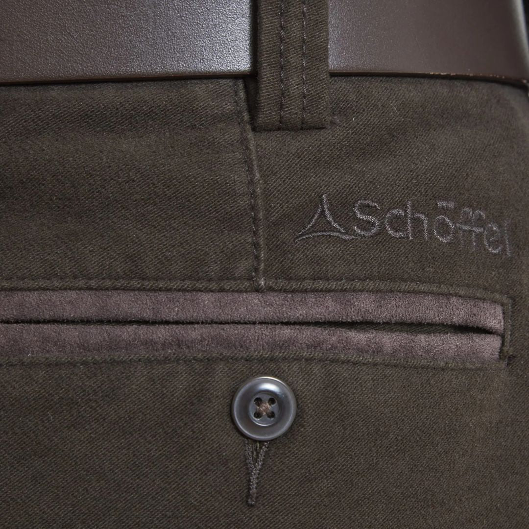 Schoffel Men's Moleskin Breeks in Forest