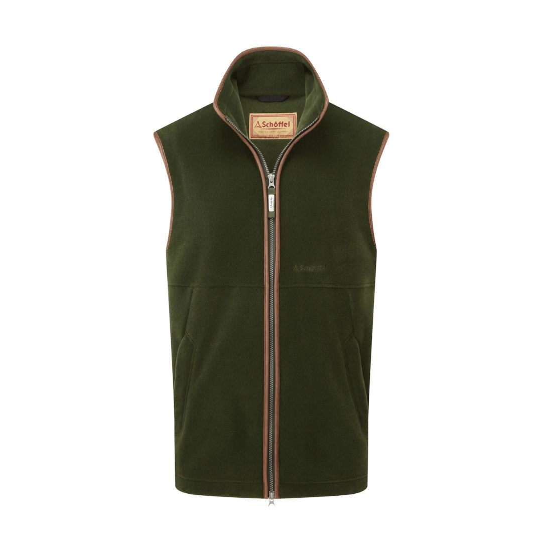 Schoffel Men's Oakham Fleece Gilet in Forest