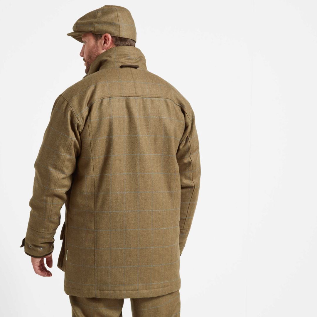 Schoffel Men's Ptamirgan Classic Coat in Corry Tweed