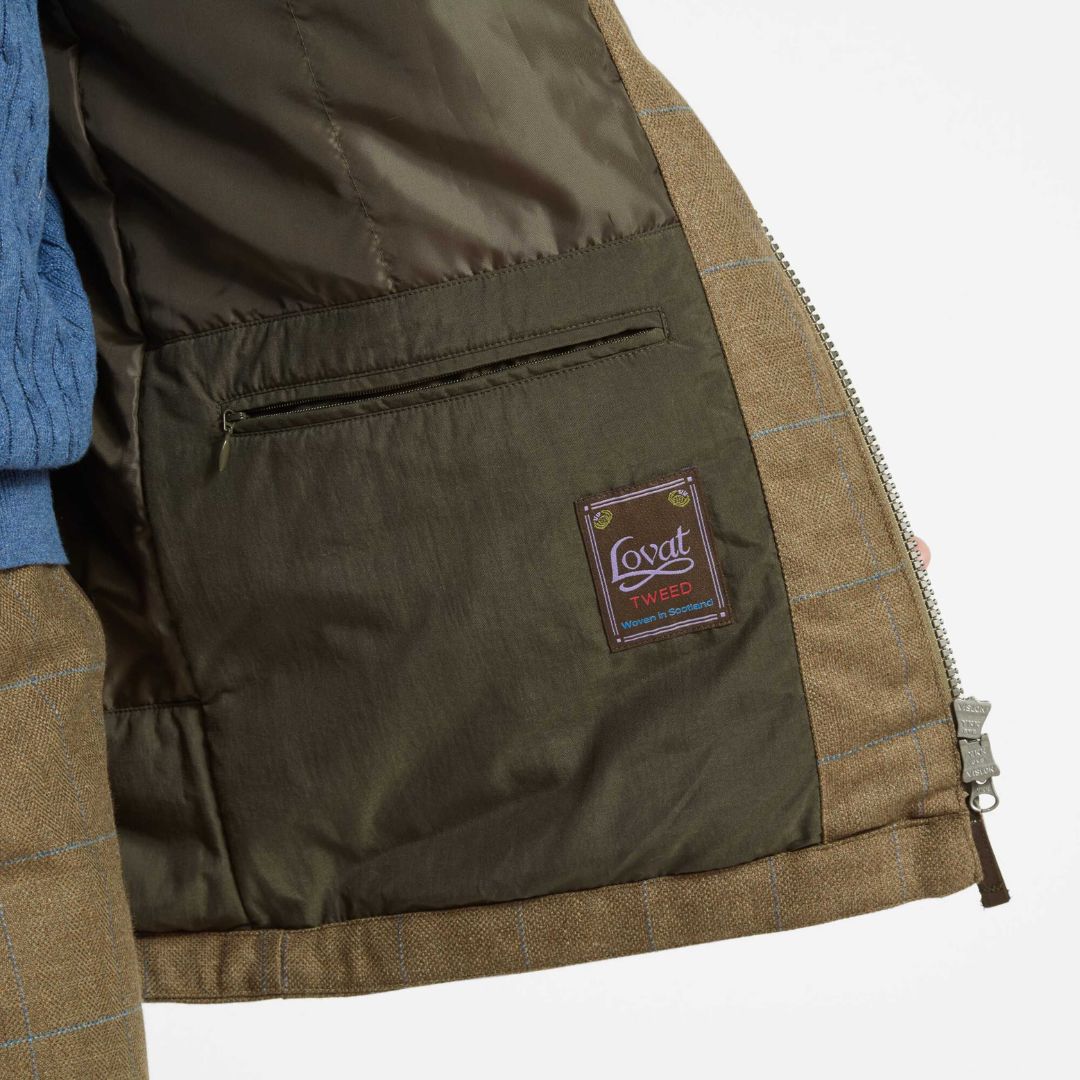 Schoffel Men's Ptamirgan Classic Coat in Corry Tweed