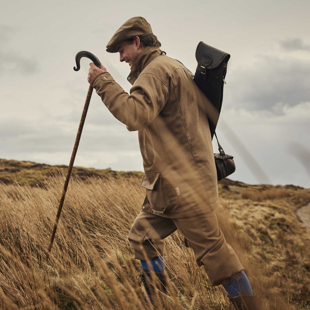 Schoffel Men's Ptamirgan Classic Coat in Corry Tweed