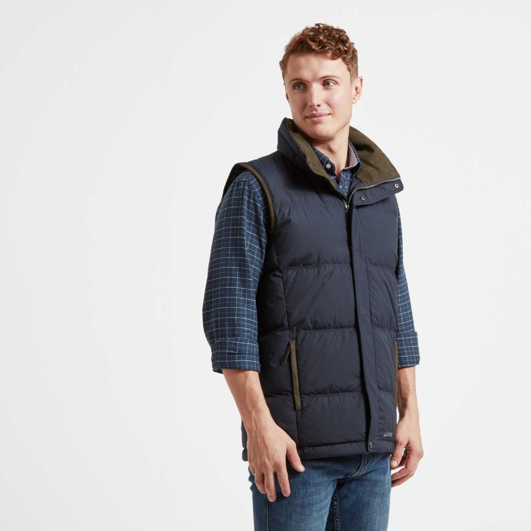 Schoffel Men's Twickenham Gilet in True Navy
