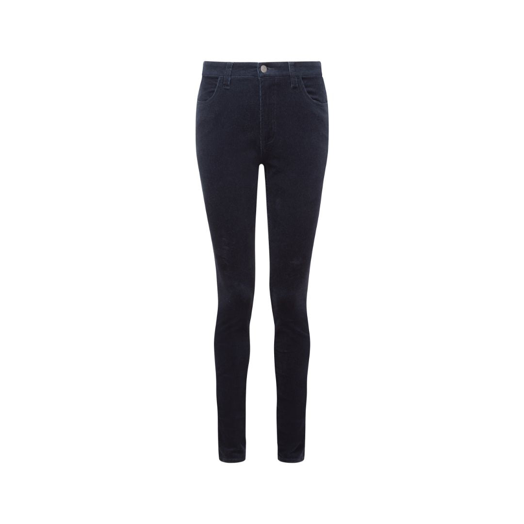 Schoffel Women's Clover Cord Jean Trousers in Navy