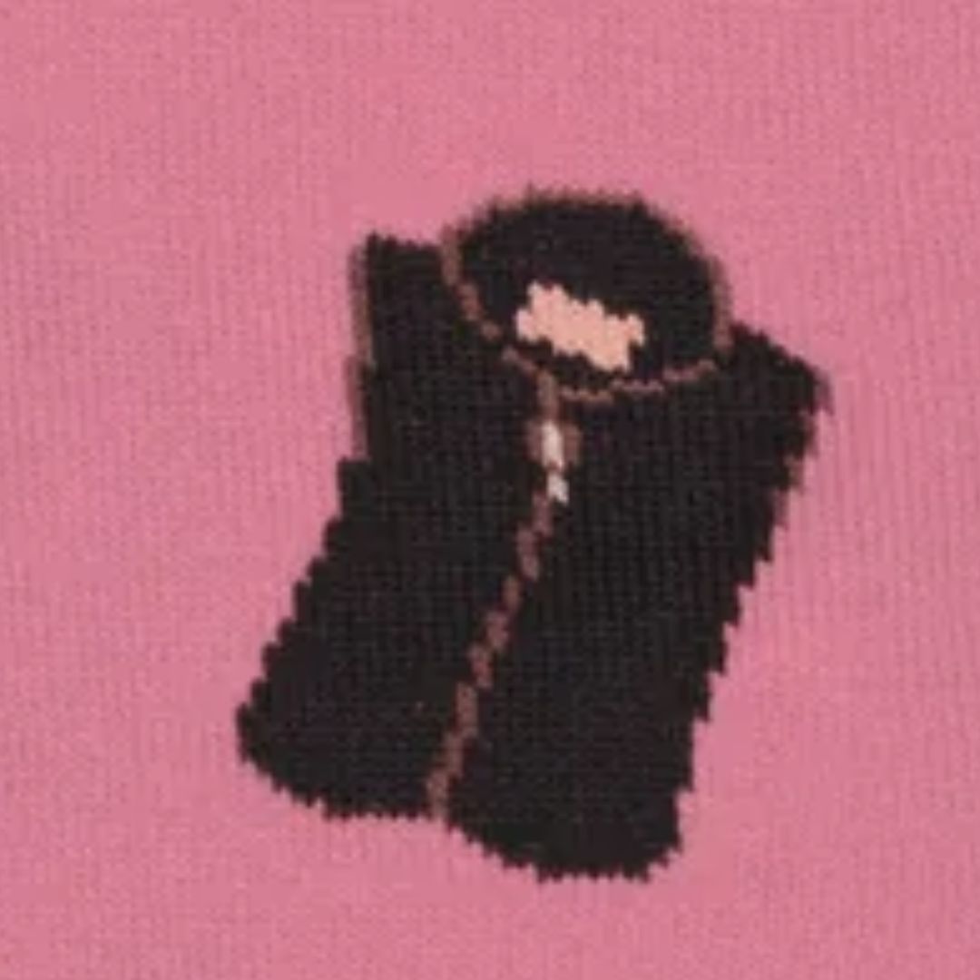 Schoffel Women's Cotton Socks in Pink Lyndon