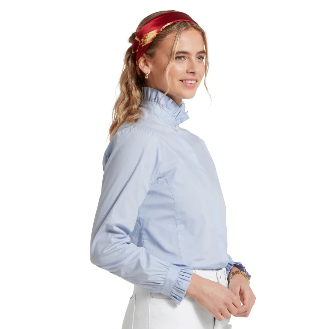 Schoffel Women's Fakenham Shirt in Pale Blue