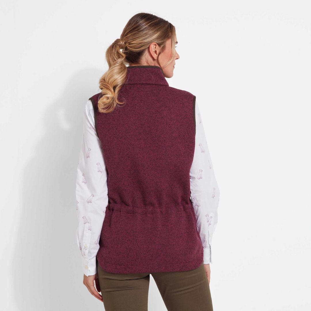 Schoffel Women's Ashton Gilet in Mulberry