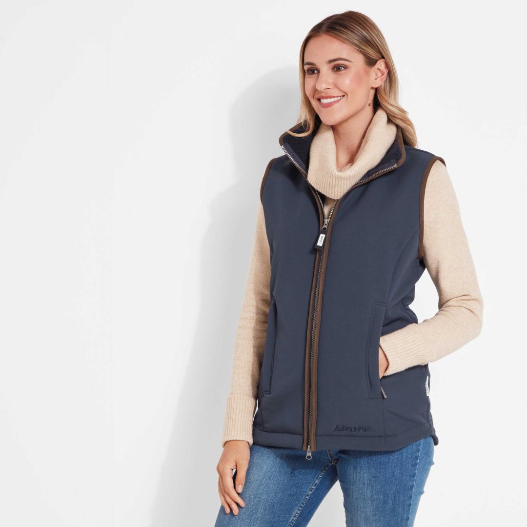 Schoffel Women's Belton Gilet in Navy