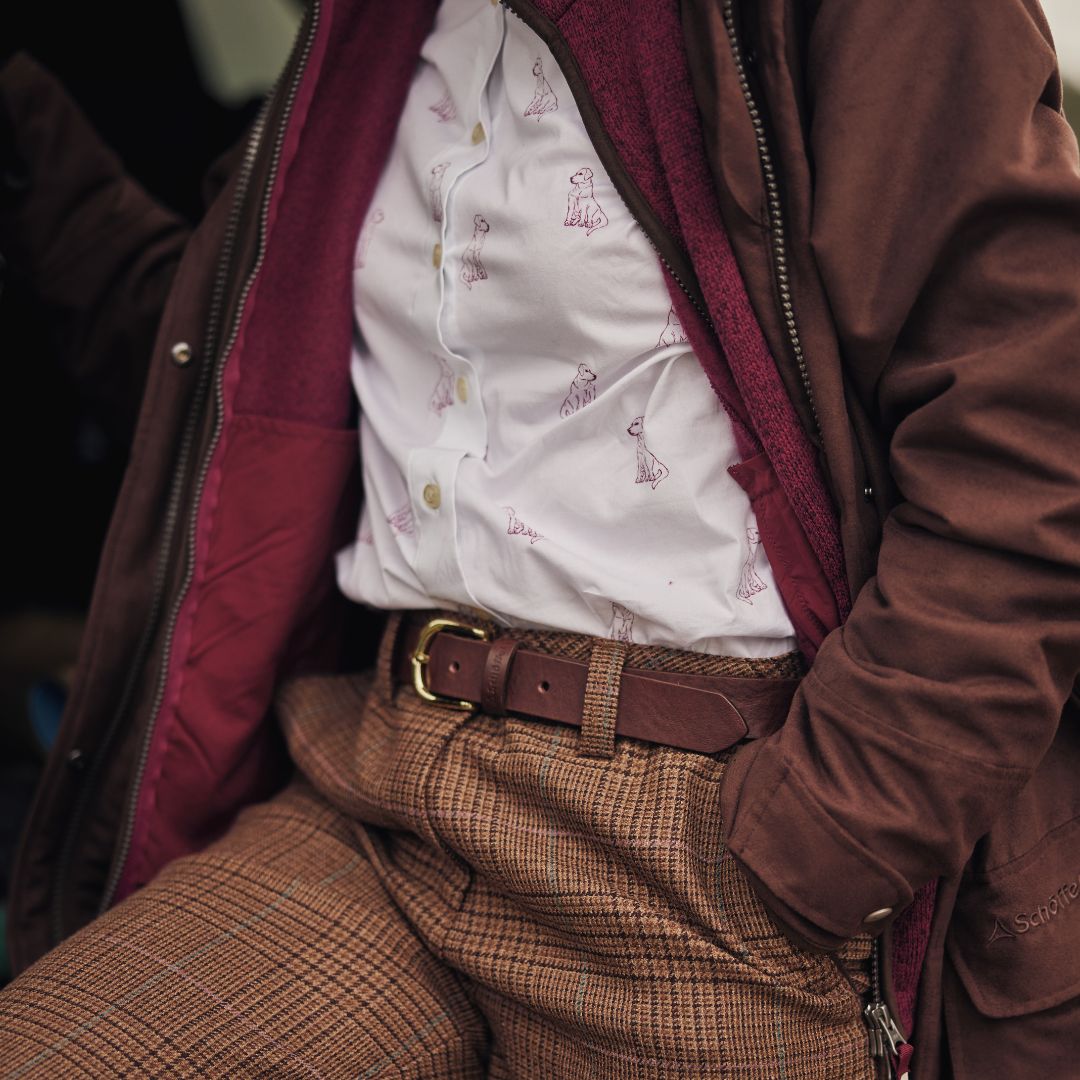 Schoffel Women's Lyndon Fleece Gilet in Mulberry