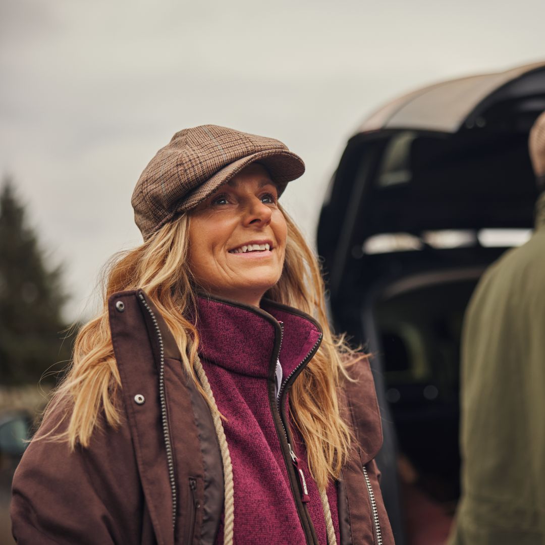 Schoffel Women's Lyndon Fleece Gilet in Mulberry