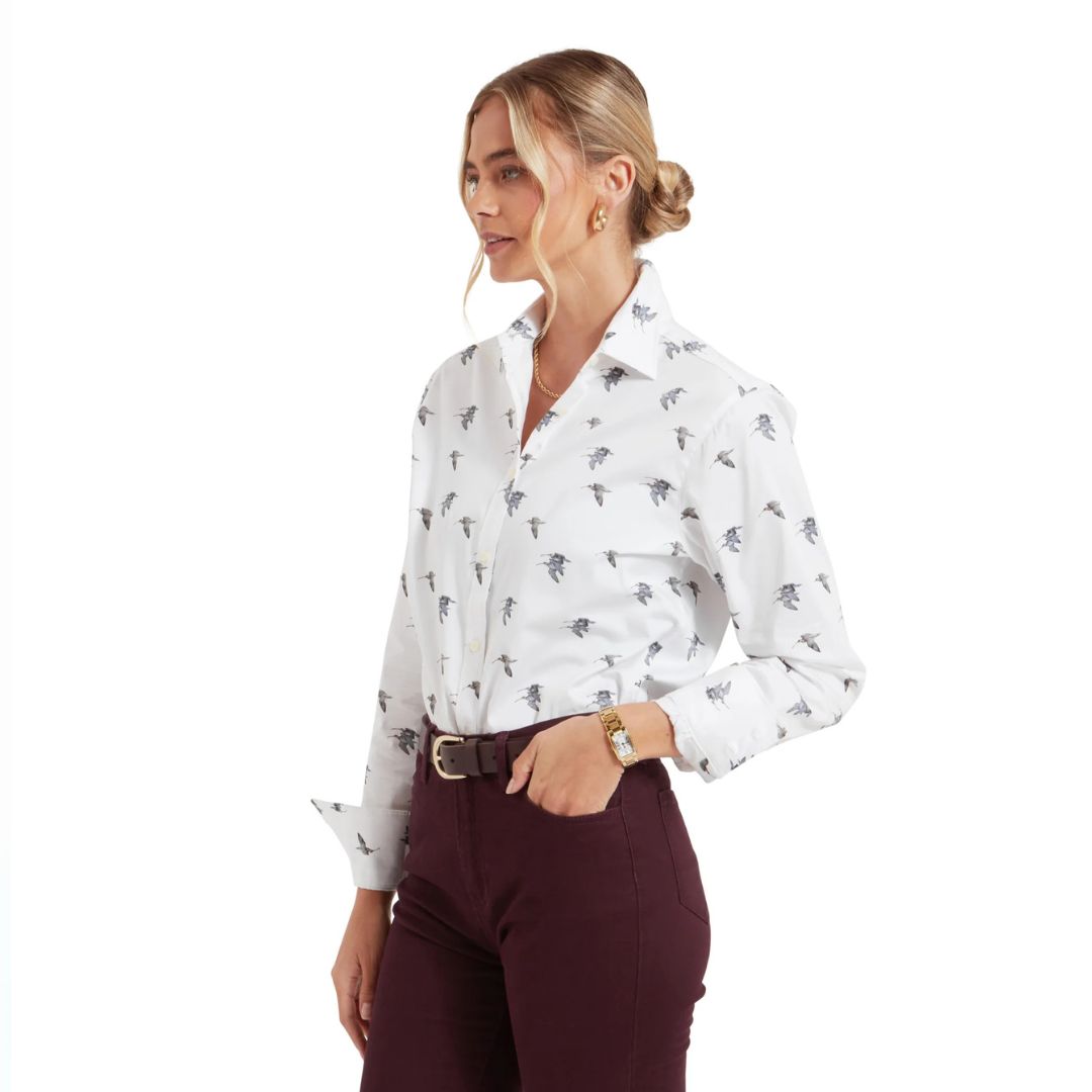 Schoffel Women's Owen Williams Shirt in Curlew Print