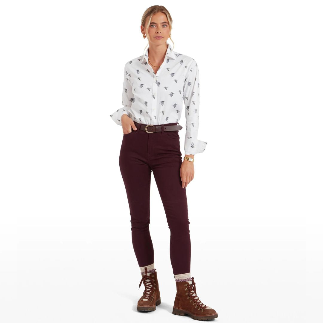 Schoffel Women's Owen Williams Shirt in Curlew Print