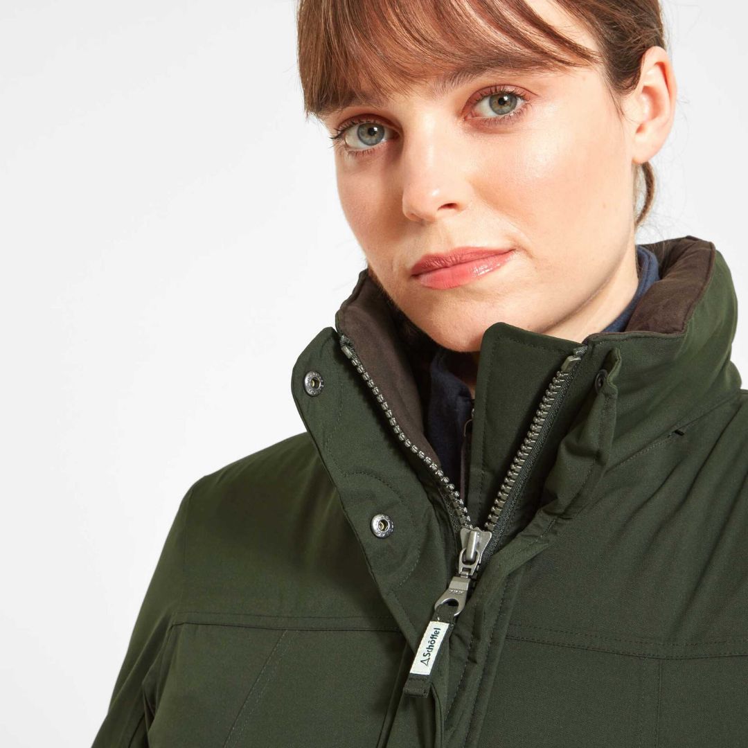 Schoffel Women's Rockingham Coat in Forest