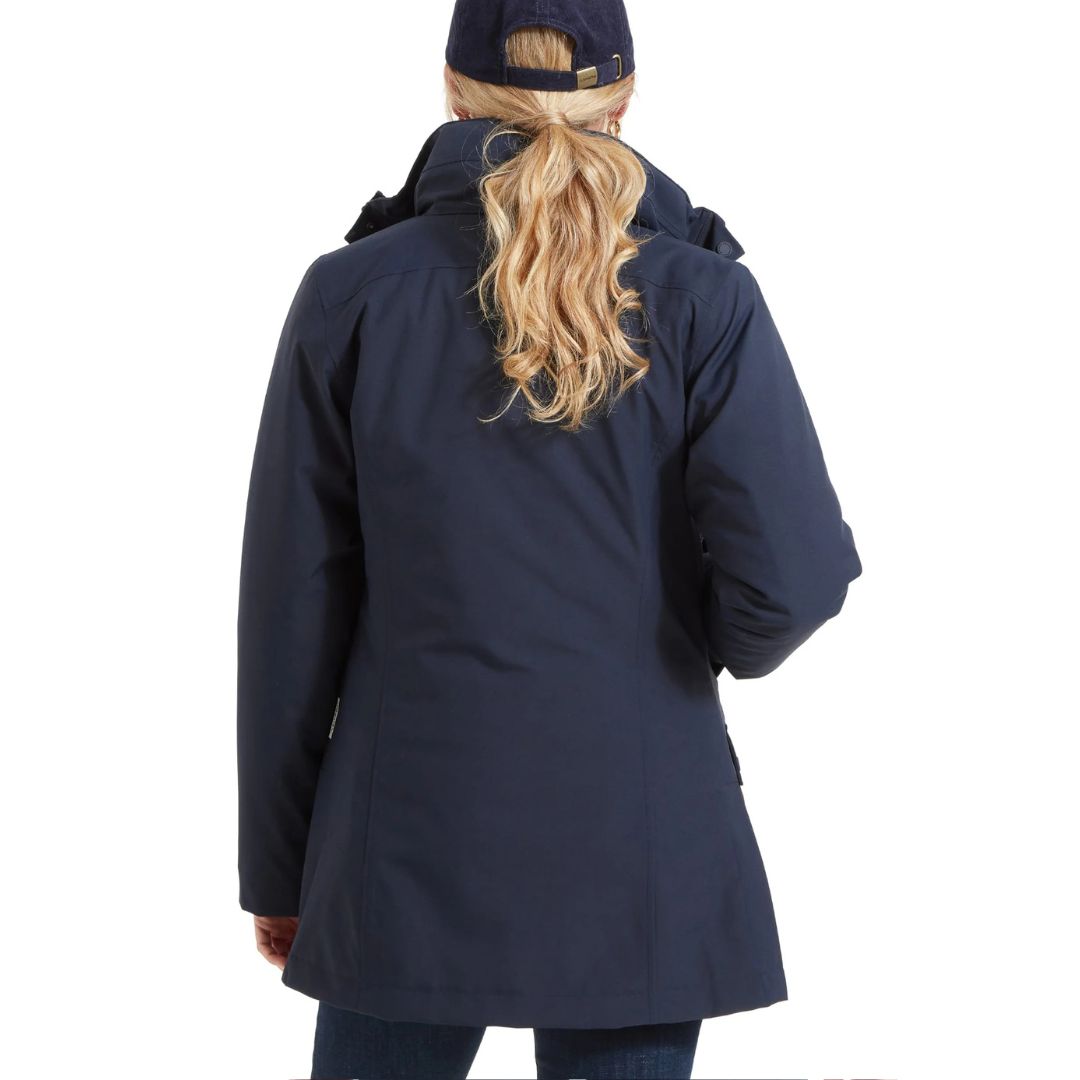 Schoffel Women's Uppingham 3 in 1 Coat in True Navy