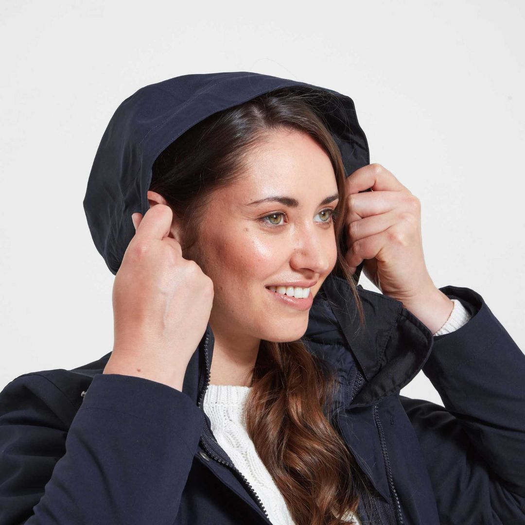 Schoffel Women's Uppingham 3 in 1 Coat in True Navy