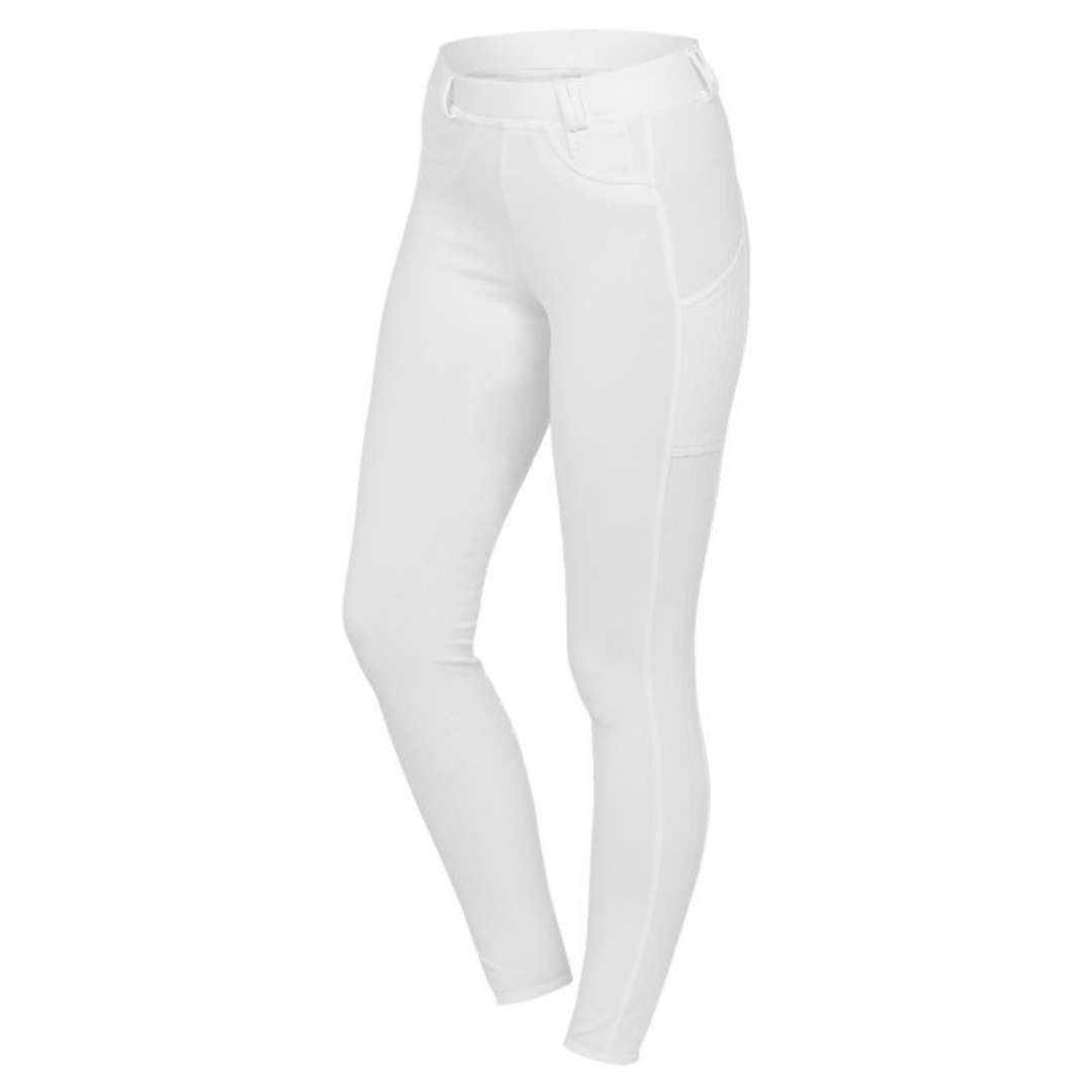 Sporty Riding Tights Kg Style White