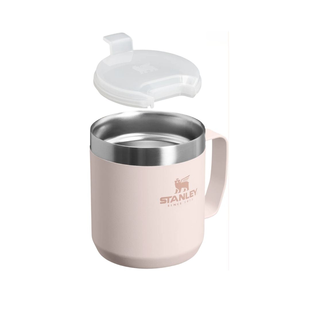 Stanley Classic Legendary Camp Mug in Rose Quartz (350ml)