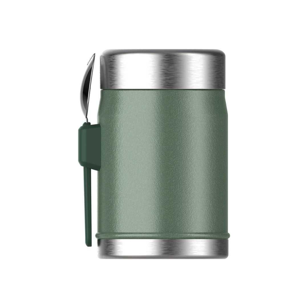 Stanley Classic Legendary Food Jar + Spork in Hammertone Green (400ml)