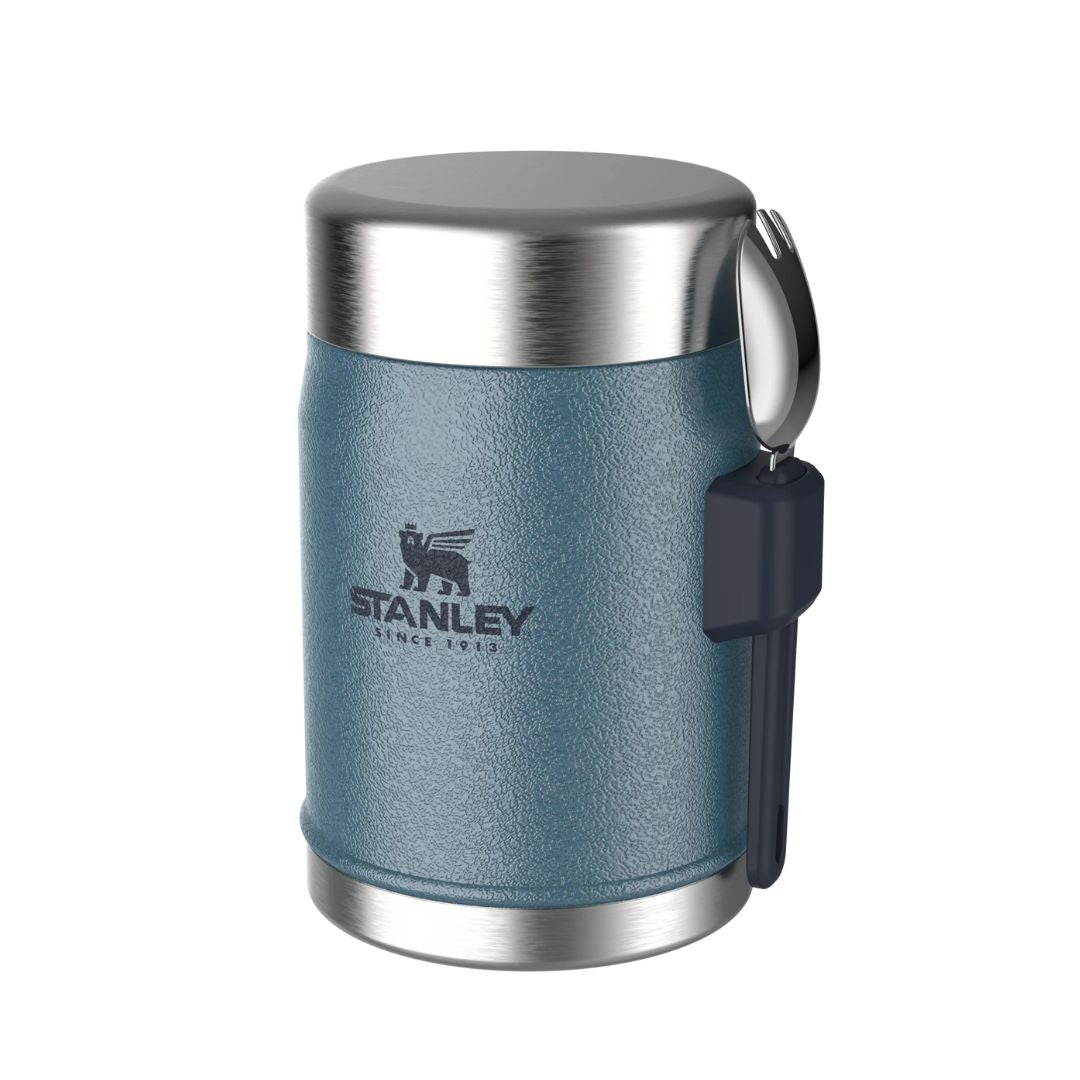 Stanley Classic Legendary Food Jar + Spork in Hammertone Lake (400ml)