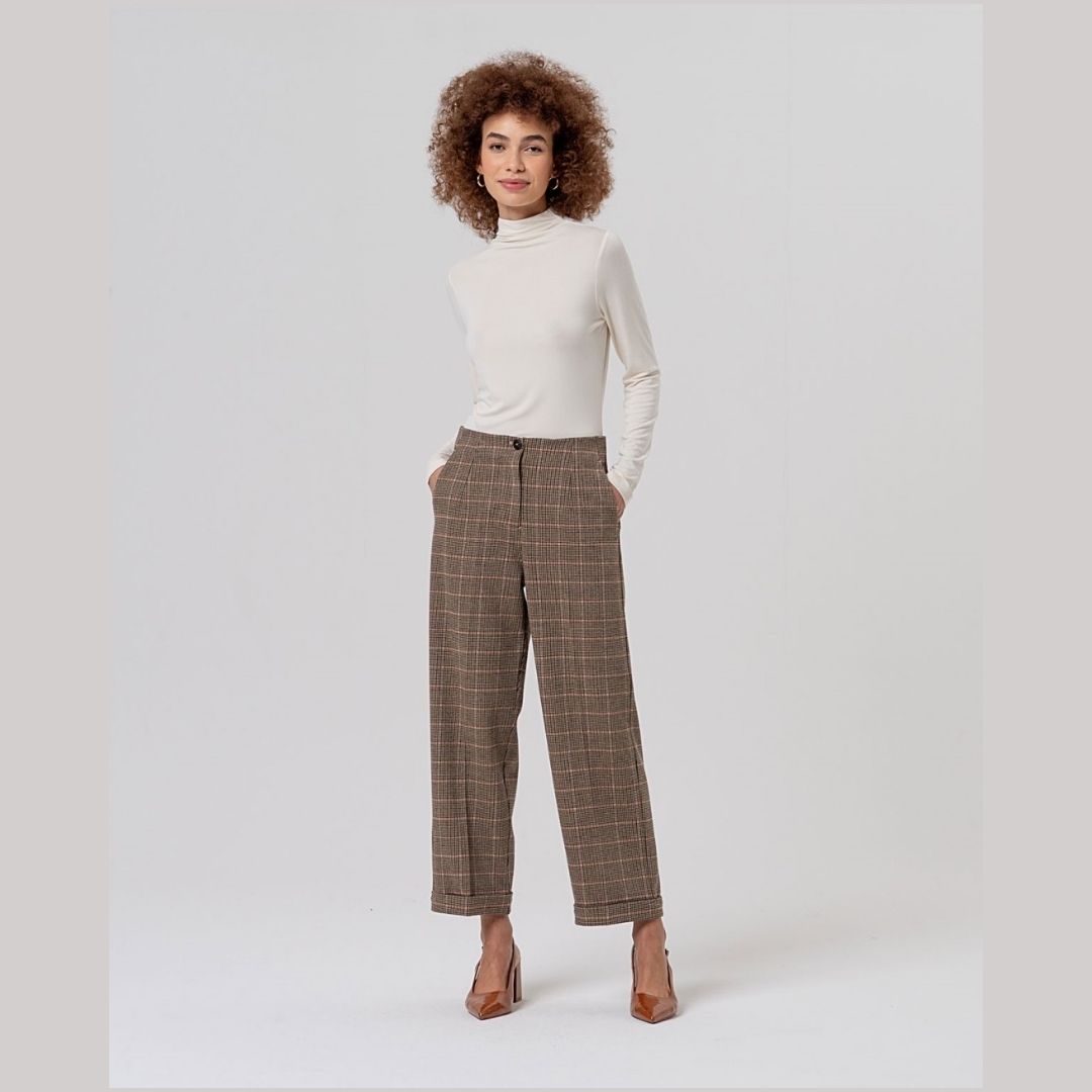 Surkana Straight Pants in Camel