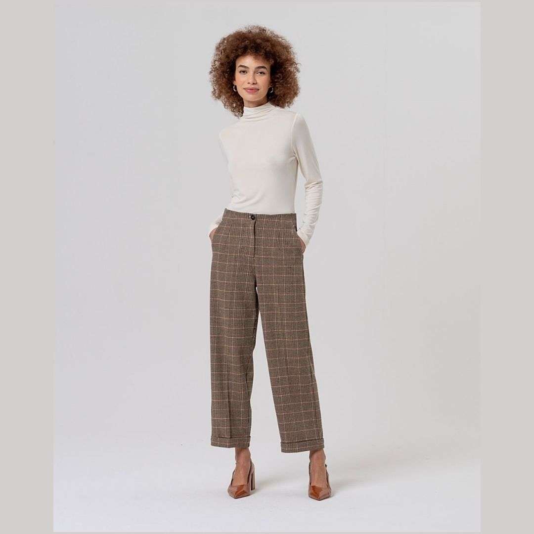 Surkana Straight Pants in Camel